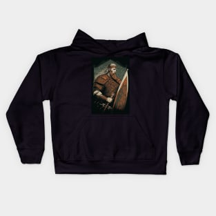 Glorious Guardian: A Celtic Warrior Kids Hoodie